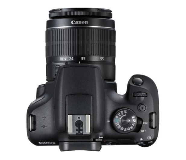 Canon EOS 2000D + 18-55 IS + akumulator LP-E10 EU26 - 725233 - zdjęcie 3