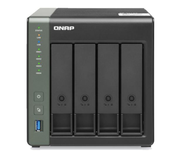 QNAP TS-431X3-4G (4xHDD, 4x1.7GHz, 4GB, 3xUSB, 2xLAN) - 725320 - zdjęcie