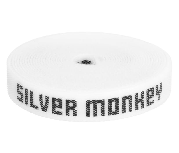 Silver Monkey Rzep do kabli 5m (biały) - 712679 - zdjęcie