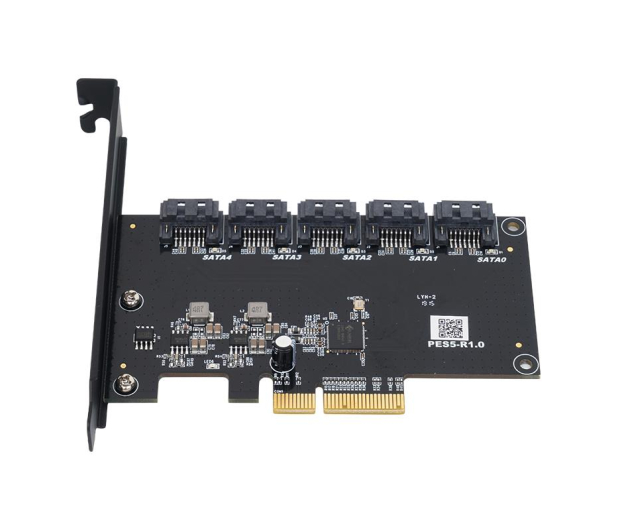 Orico Kontroler PCIe - 5x SATA III - 735013 - zdjęcie 2