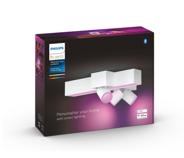 Philips Hue White and color ambiance Reflektor Centris 3spot - 699082 - zdjęcie 3