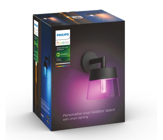 Philips Hue White and color ambiance Kinkiet zewn. Attract - 553544 - zdjęcie 4