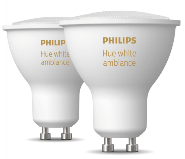 Philips Hue White ambiance Inteligentna Żarówka 2xGU10 - 693576 - zdjęcie 2