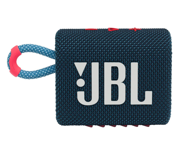 JBL GO 3 Niebiesko-różowy - 599266 - zdjęcie 1