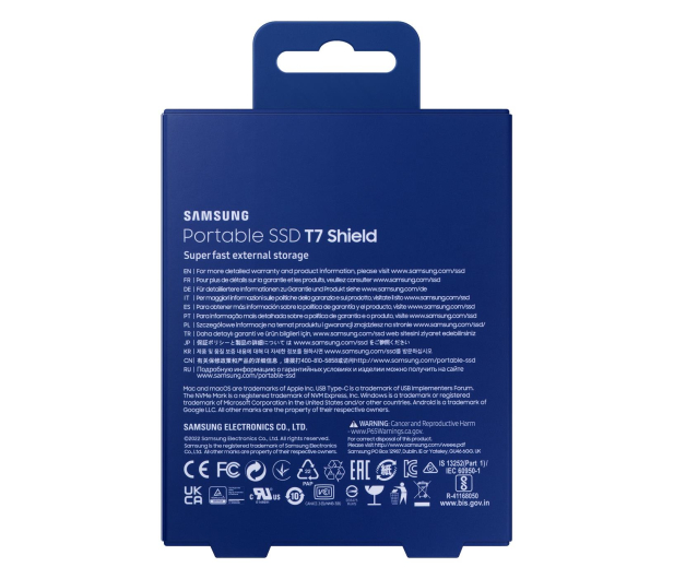 Samsung SSD T7 Shield 1TB USB 3.2 Gen. 2 Niebieski - 729822 - zdjęcie 9