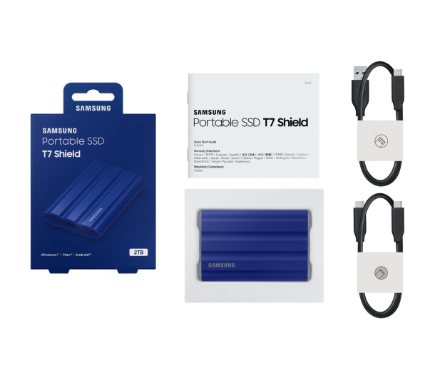 Samsung SSD T7 Shield 2TB USB 3.2 Gen. 2 Niebieski - 729823 - zdjęcie 10