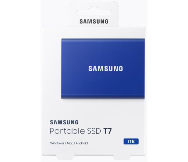 Samsung Portable SSD T7 1TB USB 3.2 Gen. 2 Niebieski - 562874 - zdjęcie 8