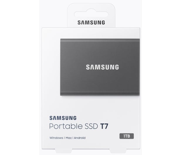 Samsung Portable SSD T7 1TB USB 3.2 Gen. 2 Szary - 562883 - zdjęcie 8