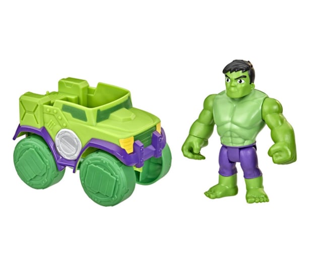 Hasbro Spidey i super kumple Pojazd Smash Truck + figurka - 1039692 - zdjęcie