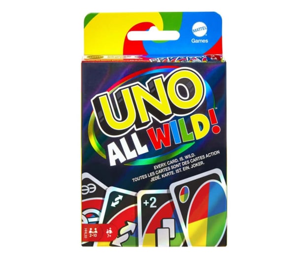 Mattel Uno All Wild Dzikie karty - 1039890 - zdjęcie 1