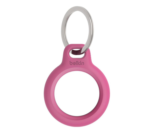 Belkin Belkin Secure AirTag Holder with Keyring - Pink - 725414 - zdjęcie