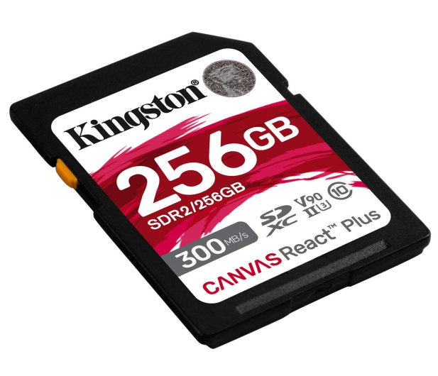 Kingston 256GB SDXC Canvas React Plus 300MB/s U3 V90 - 743344 - zdjęcie 2