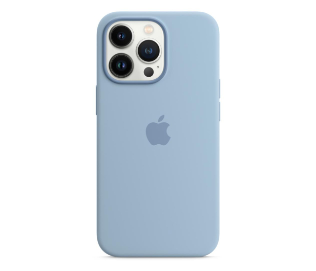 Apple Silikonowe etui iPhone 13 Pro błękitna mgła - 731013 - zdjęcie