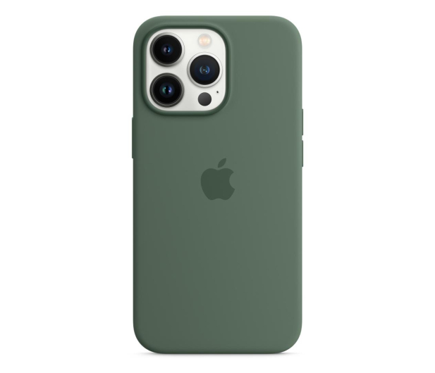 Apple Silikonowe etui iPhone 13 Pro eukaliptus - 731015 - zdjęcie