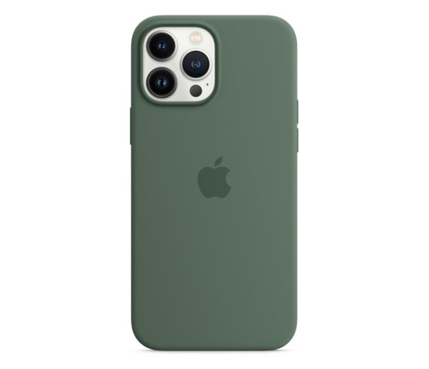 Apple Silikonowe etui iPhone 13 Pro Max eukaliptus - 731021 - zdjęcie