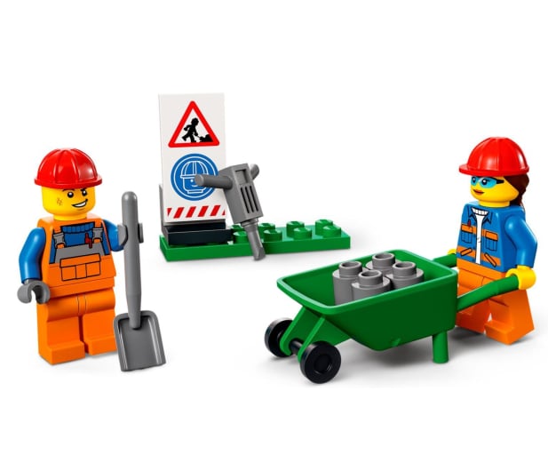 LEGO City 60325 Ciężarówka z betoniarką - 1032218 - zdjęcie 8