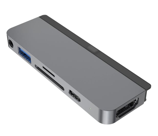 Hyper 6-in-1 iPad Pro USB-C Hub gray - 738639 - zdjęcie