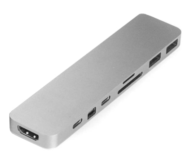 Hyper PRO 8-in-2 MacBook Pro Hub silver - 738636 - zdjęcie
