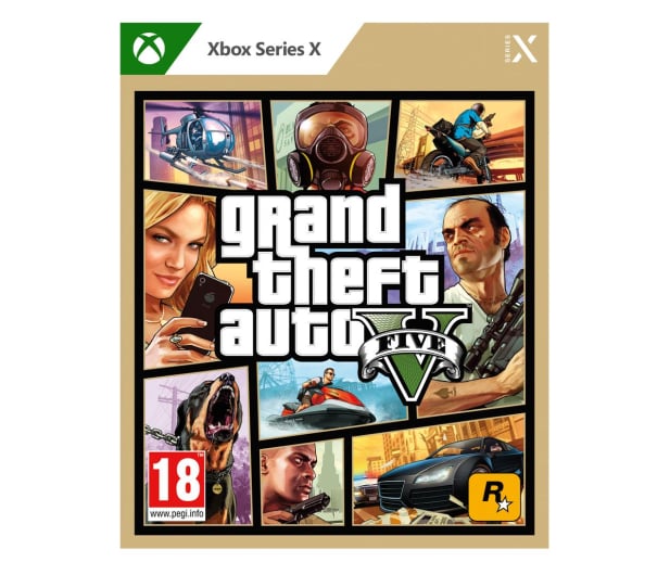 Xbox Grand Theft Auto V PL - 738818 - zdjęcie