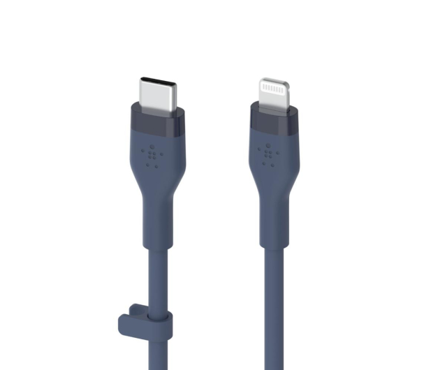 Belkin USB-C - Lightning Silicone 1m Blue - 732940 - zdjęcie 2