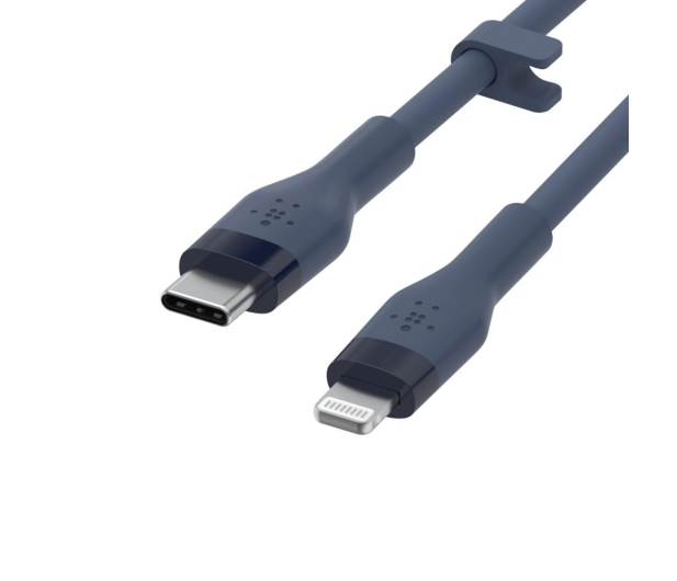 Belkin USB-C - Lightning Silicone 1m Blue - 732940 - zdjęcie 3