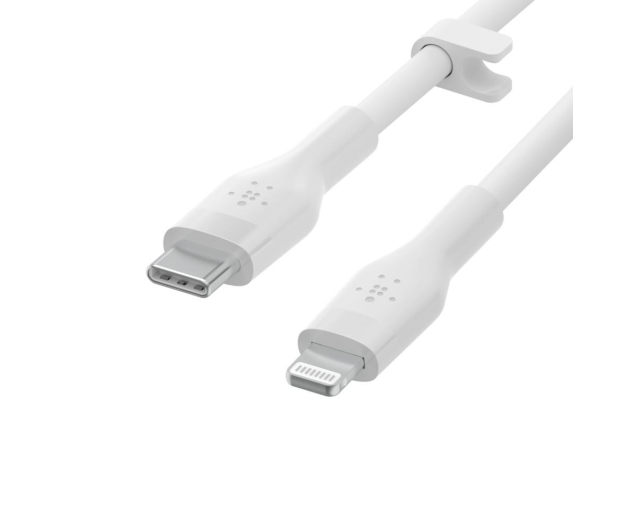 Belkin USB-C - Lightning Silicone 3m White - 732950 - zdjęcie 3