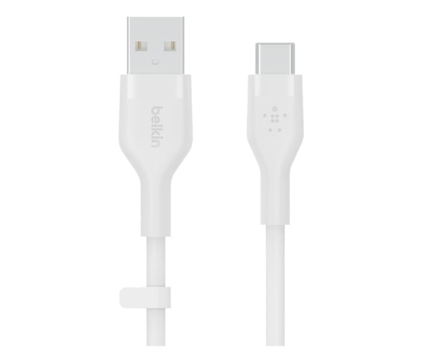 Belkin USB-A - USB-C Silicone 2m White - 733217 - zdjęcie