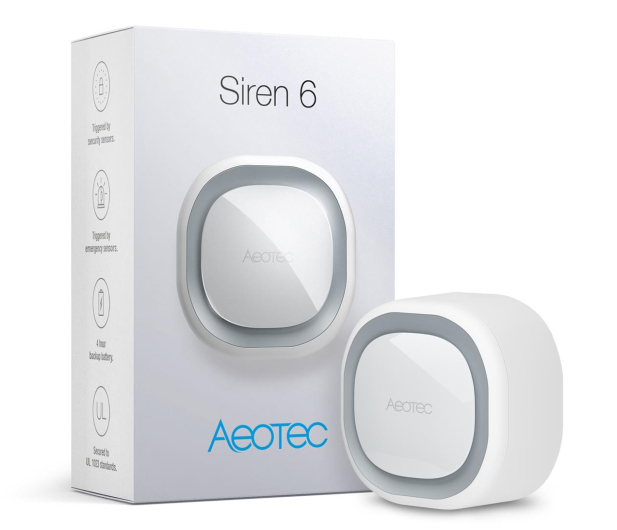 Aeotec Smart syrena alarmowa Siren 6 - 739350 - zdjęcie