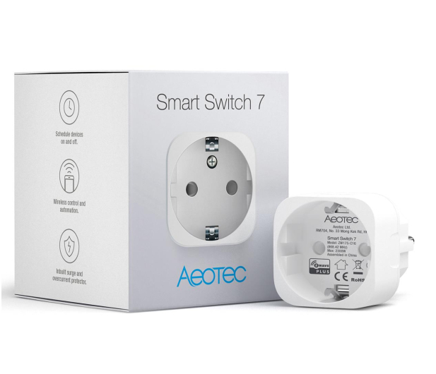 Aeotec Smart gniazdko Smart Switch 7 - 739343 - zdjęcie
