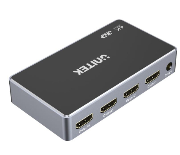 Unitek Splitter HDMI - HDMI  (4 monitory) - 584594 - zdjęcie 2