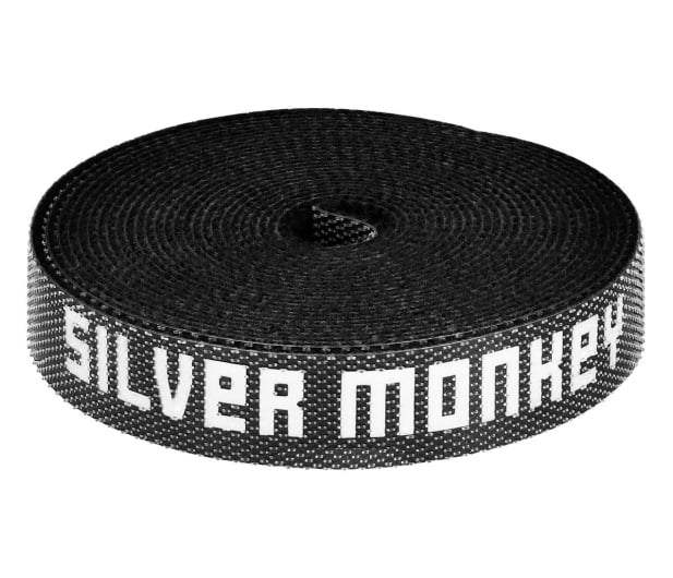 Silver Monkey Rzep do kabli 5m (czarny) - 712678 - zdjęcie 1