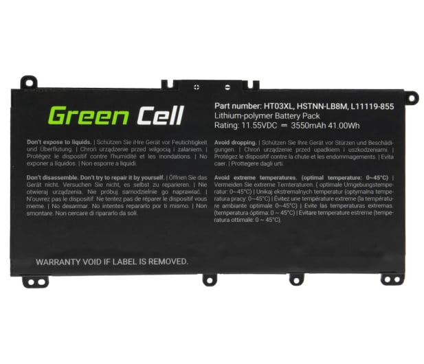 Green Cell HT03XL L11119-855 do HP - 746993 - zdjęcie 2