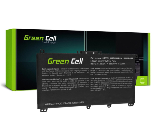 Green Cell HT03XL L11119-855 do HP - 746993 - zdjęcie