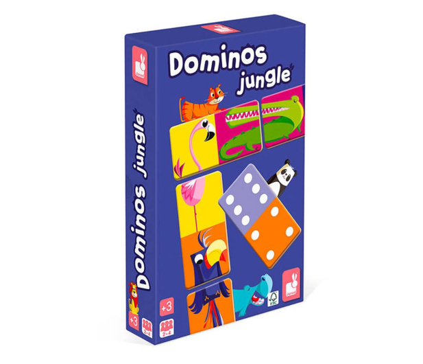 Janod Domino Dżungla XL - 1040410 - zdjęcie