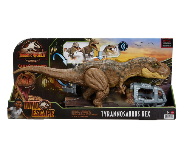 Mattel Jurassic World T-Rex Miażdżący krok - 1014023 - zdjęcie 5
