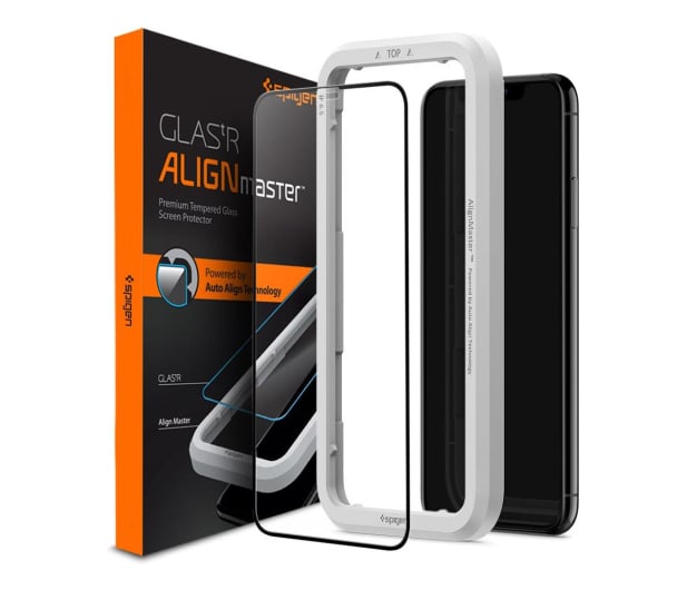 Spigen Glass FC AlignMaster do iPhone 11 - 748655 - zdjęcie