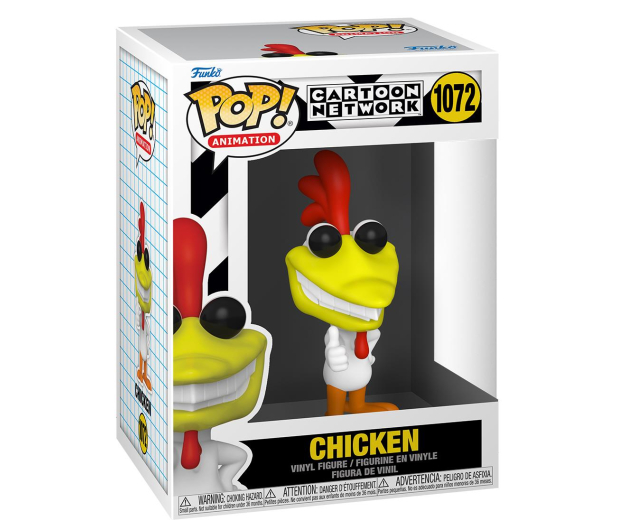 Funko POP Animacja: Cow & Chicken - Kurczak - 748437 - zdjęcie 3