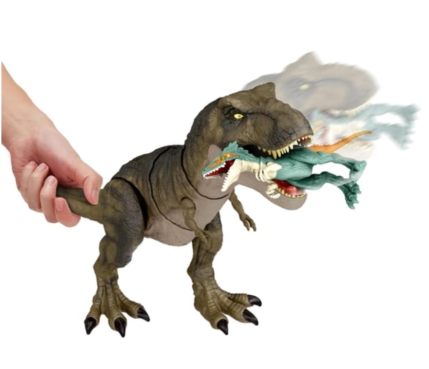 Mattel Jurassic World Tyranozaur Niszcz i pożeraj - 1039324 - zdjęcie 4