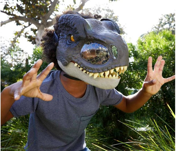 Mattel Jurassic World Maska T-Rex z dźwiekiem - 1034437 - zdjęcie 5