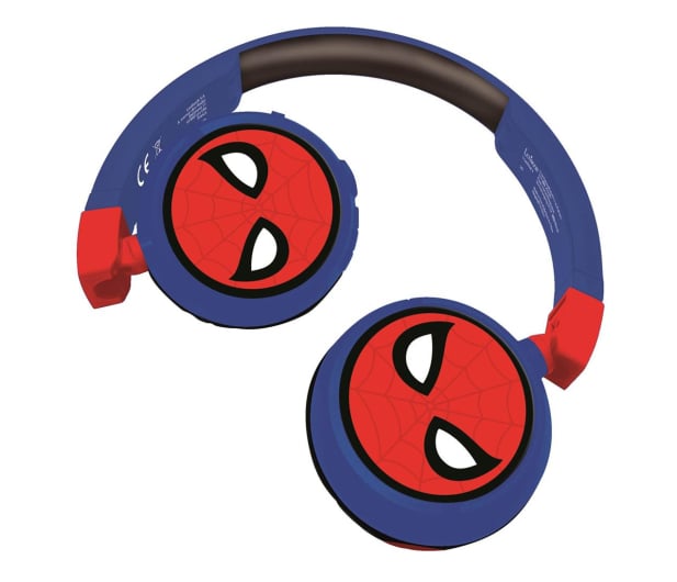 Lexibook Składane słuchawki 2w1 Bluetooth Spiderman - 1042690 - zdjęcie