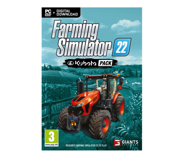 PC Farming Simulator 22: Kubota Pack - 1042837 - zdjęcie 1