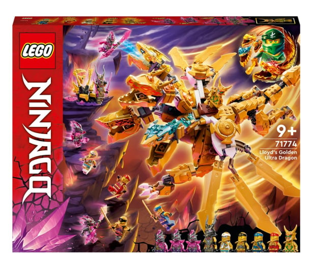 LEGO Ninjago® 71774 Złoty Ultra Smok Lloyda - 1040616 - zdjęcie 1