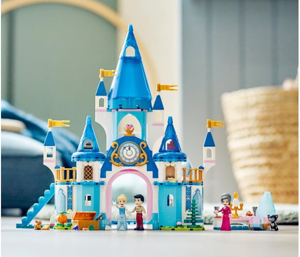 LEGO Disney Princess 43206 Zamek Kopciuszka i księcia z bajki - 1040625 - zdjęcie 4