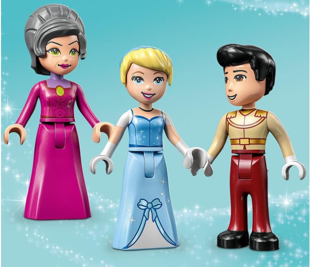 LEGO Disney Princess 43206 Zamek Kopciuszka i księcia z bajki - 1040625 - zdjęcie 5
