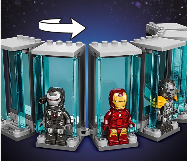 LEGO Marvel 76216 Zbrojownia Iron Mana - 1040618 - zdjęcie 6