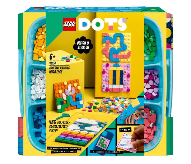 LEGO DOTS 41957 Megazestaw nalepek - 1040630 - zdjęcie