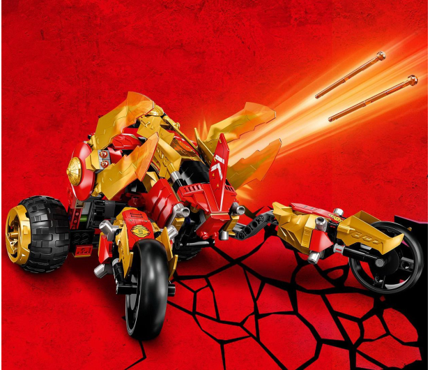LEGO Ninjago® 71773 Złoty smoczy ścigacz Kaia - 1040615 - zdjęcie 5