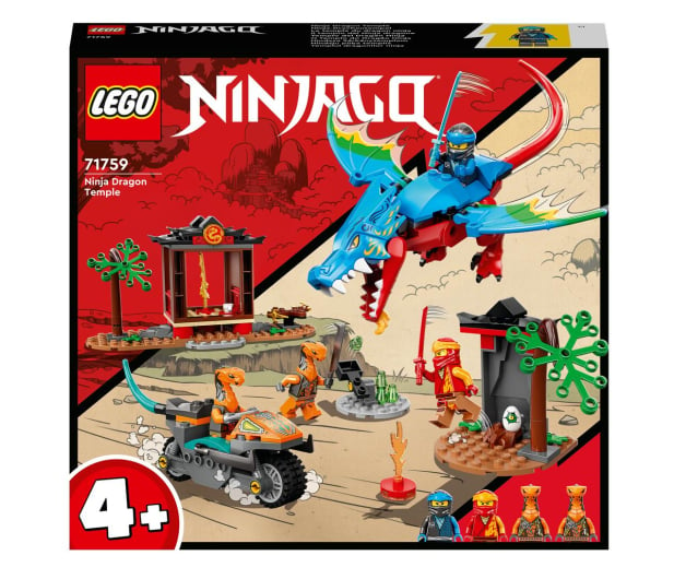 LEGO NINJAGO® 71759 Świątynia ze smokiem ninja - 1040610 - zdjęcie