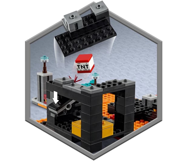 LEGO Minecraft 21185 Bastion w Netherze - 1040654 - zdjęcie 6