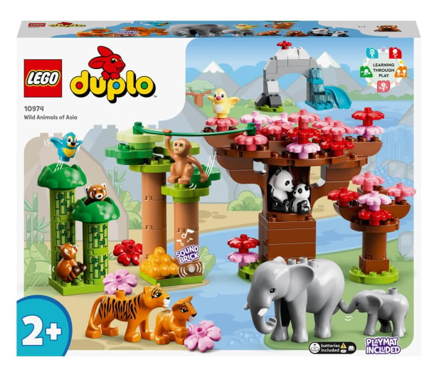 LEGO DUPLO 10974 Dzikie zwierzęta Azji - 1040650 - zdjęcie